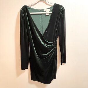 Green - Velvet texture - Sz 13